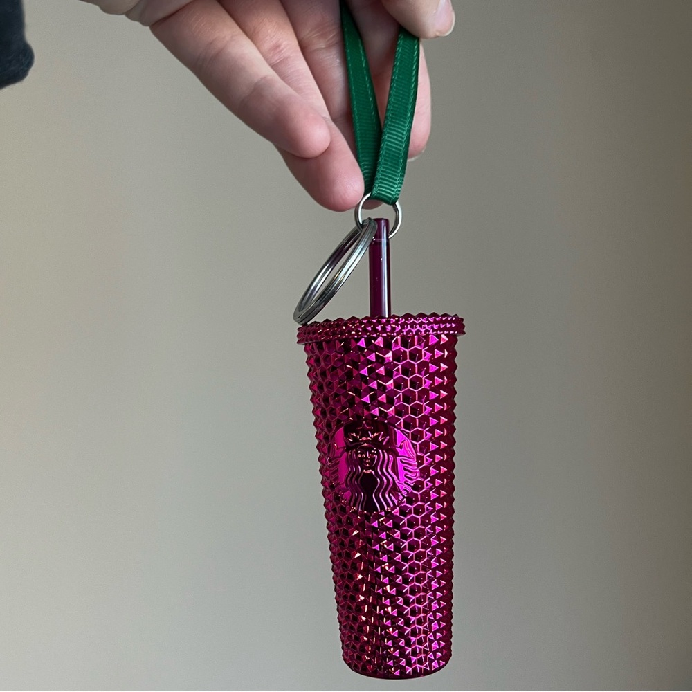 Starbucks Cold Cup Ornament Key Chain
